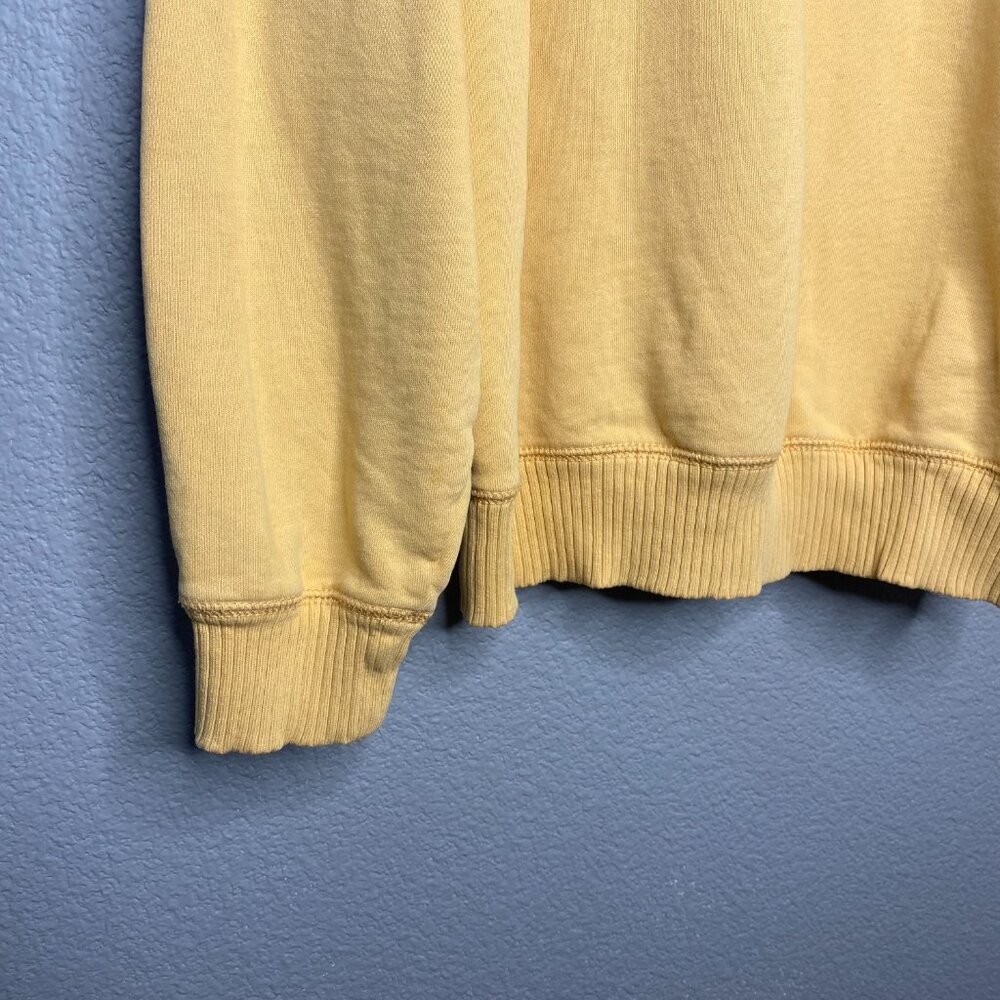 American Eagle Yellow Lived-In Crewneck - Picture 4 of 6